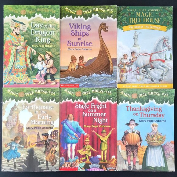 MAGIC TREE HOUSE & MERLIN MISSION LOT OF 20 SCHOLASTIC BOOKS BY MARY POPE OSBORN - Picture 5 of 15